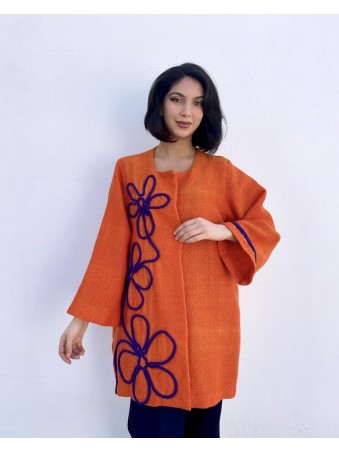 VESTE MARGUERITE HAYEK ORANGE