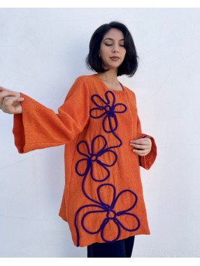 VESTE MARGUERITE HAYEK ORANGE