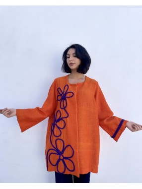 VESTE MARGUERITE HAYEK ORANGE