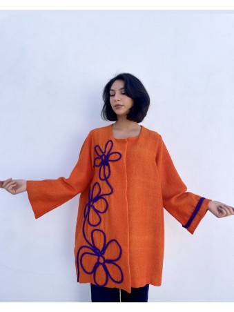 VESTE MARGUERITE HAYEK ORANGE