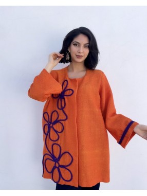 VESTE MARGUERITE HAYEK ORANGE