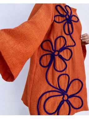 VESTE MARGUERITE HAYEK ORANGE