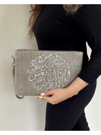 POCHETTE RAPHIA