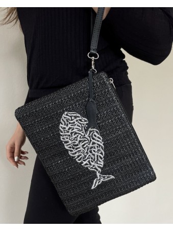 POCHETTE RAPHIA