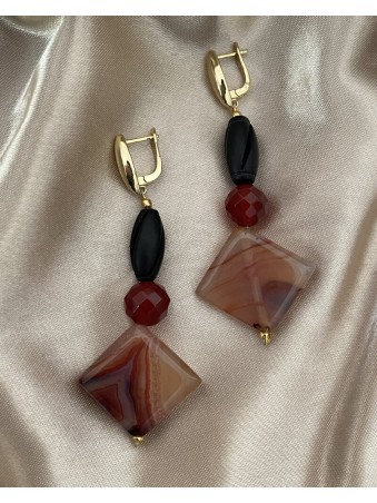 BOUCLES D'OREILLES VINTAGE