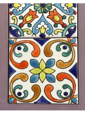 BOITE EN BOIS ET CERAMIQUE