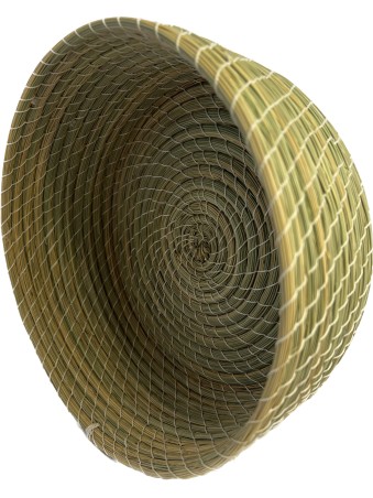 PANIER ROND EN JONC