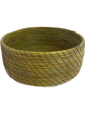 PANIER ROND EN JONC