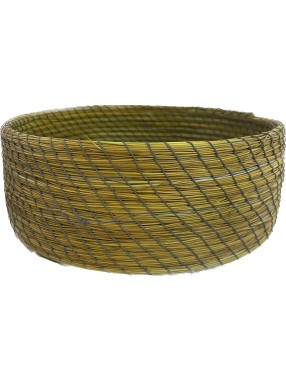 PANIER ROND EN JONC