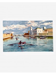 TABLEAU VIEUX PORT BIZERTE