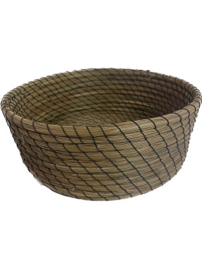 PANIER ROND EN JONC