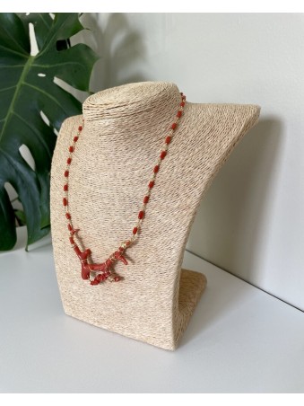COLLIER BRANCHE CORAIL