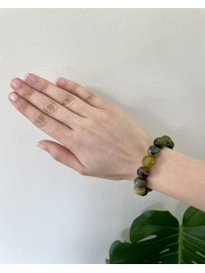 BRACELET BOULE AGATE