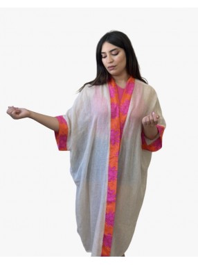 SET DE PLAGE  GREIGE & ROSE