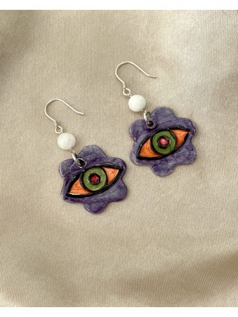 BOUCLES D'OREILLES CERAMIQUE