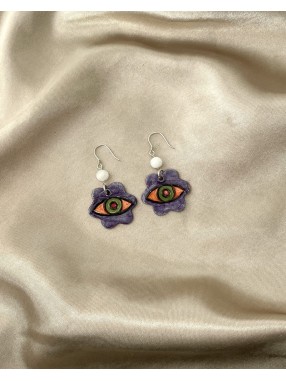 BOUCLES D'OREILLES CERAMIQUE