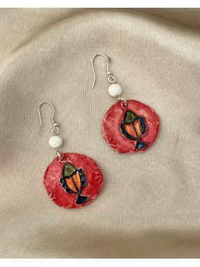 BOUCLES D'OREILLES CERAMIQUE