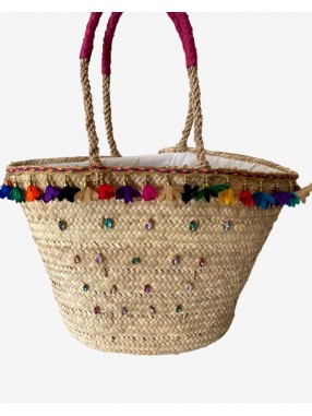 COUFFIN POMPON FLEUR