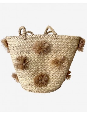 COUFFIN POMPON FLEUR