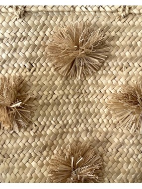 COUFFIN POMPON FLEUR