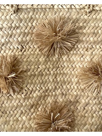 COUFFIN POMPON FLEUR