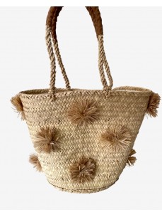 COUFFIN POMPON FLEUR
