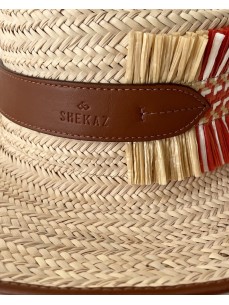 CHAPEAU CUIR&RAPHIA 2