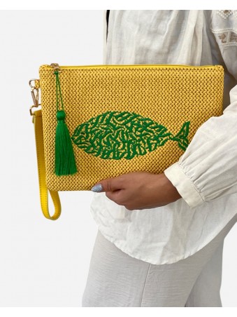 POCHETTE RAPHIA