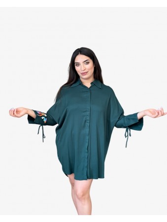 ROBE CHEMISE  COURTE