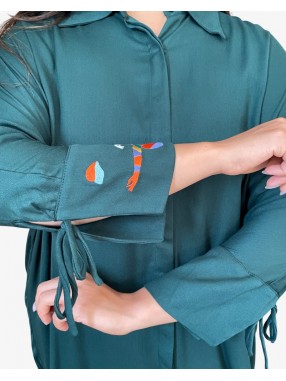 ROBE CHEMISE  COURTE