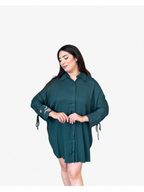 ROBE CHEMISE  COURTE