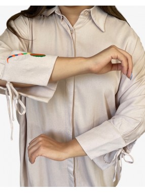 ROBE CHEMISE MI LONGUE