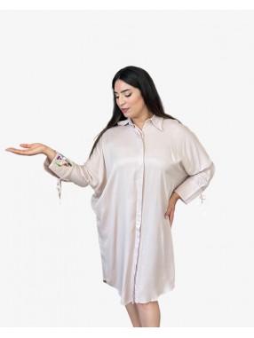 ROBE CHEMISE MI LONGUE