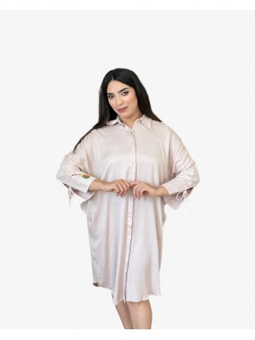 ROBE CHEMISE MI LONGUE