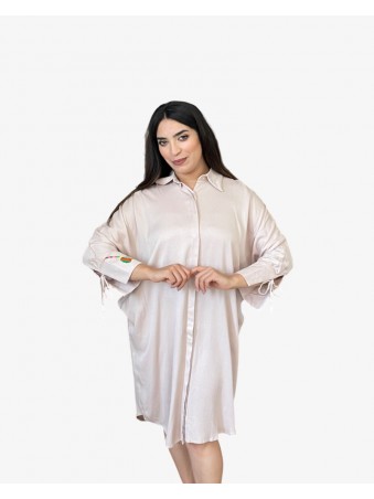 ROBE CHEMISE MI LONGUE