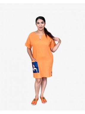 ROBE ABSTRAITE COL V