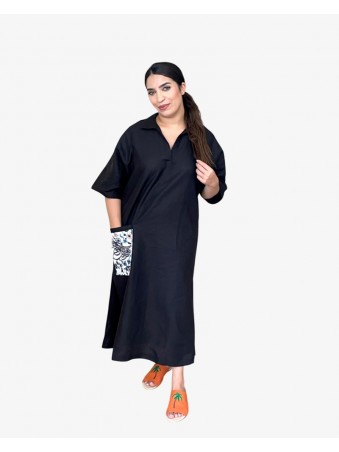 ROBE ABSTRAITE LONGUE