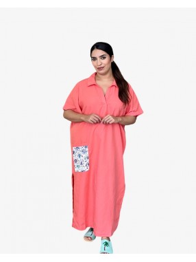 ROBE ABSTRAITE LONGUE