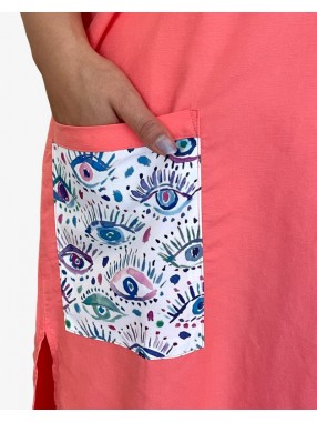 ROBE ABSTRAITE LONGUE