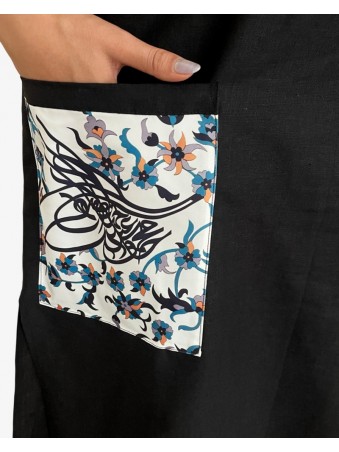 ROBE ABSTRAITE LONGUE