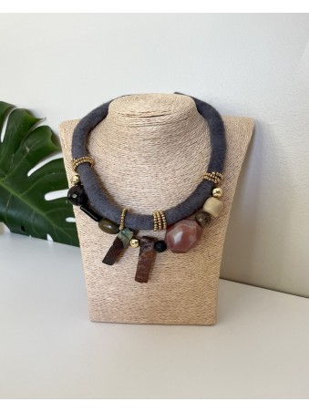 COLLIER  PIERRES & FEUTRINE