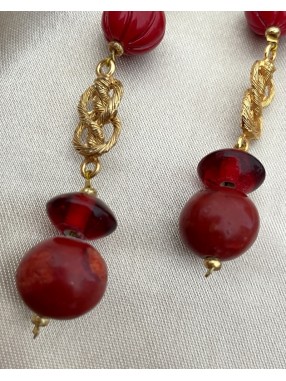 BOUCLES D'OREILLES VINTAGE