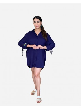 ROBE CHEMISE  COURTE