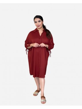 ROBE CHEMISE MI LONGUE