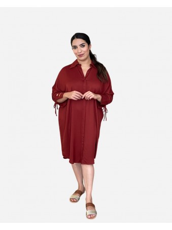 ROBE CHEMISE MI LONGUE