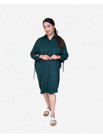 ROBE CHEMISE MI LONGUE