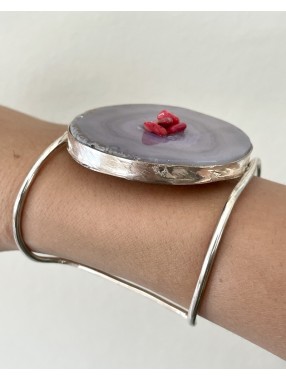 MANCHETTE AGATE & CORAIL