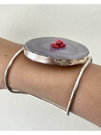 MANCHETTE AGATE & CORAIL