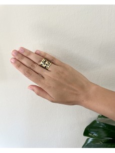 BAGUE PLEINE
