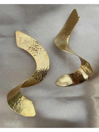 BOUCLES D'OREILLES ONDULEES